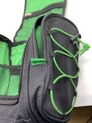 TripAdvisor Hanging Toiletry Bag Travel Organizer Black Owl Logo New No Tags