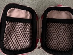 Steve Madden Pink Ear Bud Storage Case