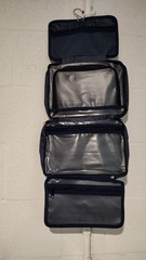 Gynom Hanging Travel/Gym Toiletry Bag Organizer 4 Compartment Medium Size