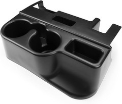 Center Console Cup Holder add-on 1999-2001 Dodge Ram 1500 2500 3500, Black