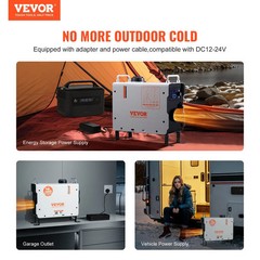 2KW Diesel Heater, 12V/24V All in One Diesel Air Heater, with Bluetooth APP Cont