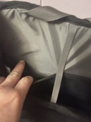 Eddie Bauer Travex Hanging Kit Toiletry Bag Travel Organizer w/ Hook, Black