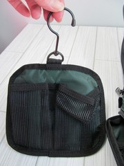 LL Bean Small Bag Organizer Toiletry Cosmetic Camping Travel Hanging Hook Y2