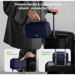 EPICKA Electronics Tech Cable Organizer Bag Pouch for Travel Accessories