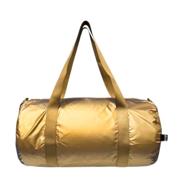 Metallic Gold Large Weekender, Pink, L, Neck Bag, Pink, L, Neck Bag