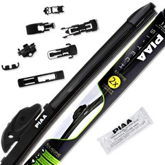 Piaa 97045 18-Inch (450mm) Si-Tech Silicone Wiper Blade, Premium All-Season OEM