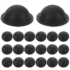 50Pcs Lightweight Plastic Suitcase Feet Pads Black PP Travel Luggage Support