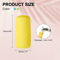 4Pcs Silicone Bottle Covers for Travels, Stretching Elastic Sleeves, Multicolor