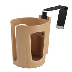 LITTLEMOLE Large Car Door Cup Holder, Vehicle Armrest Holder for Khaki