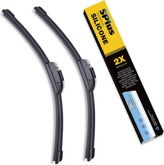 5 PLUS Premium Silicone Wiper Blades 26&Prime;+22&Prime; Front 26&Prime;+22&Prime;(J/U Hook)
