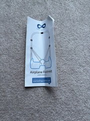 Everlasting Comfort Ergonomic Adjustable Airplane Foot Hammock