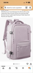 Large Travel Work Business Laptop Backpack with Laptop Compartment Carry On TSA