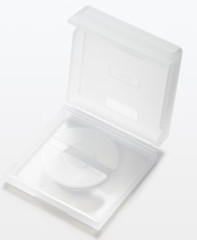 MUJI Polypropylene cable case with smartphone stand made in japan