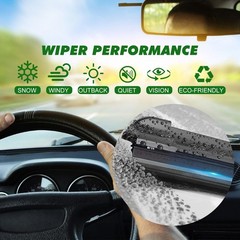 Windshield Wiper Blades Replacement For Dodge Grand Caravan 2008-2020 Ford Ed…