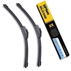 Silicone Windshield Wipers 26 & 22 Inch for Honda Toyota Acura Lexus