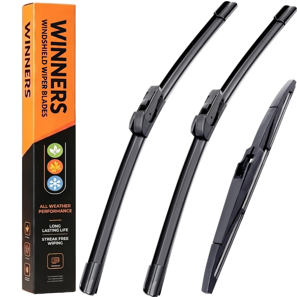 Windshield Wiper Blades for 2024 2025 2026 Chevy Trax – Front & Rear Set, OEM…