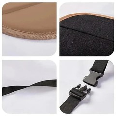 Portable Car Rear Seat Foot Hammock Adjustable Travel Footrest