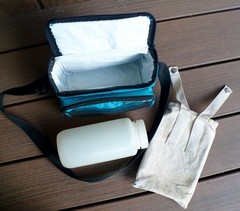 Seattle’s Best mug w spill-proof lid, soft lunchbox, US Govt water bottle holder