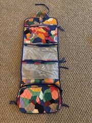 Vera Bradley Hanging Toiletry Organizer Travel Bag (retired pattern)