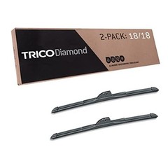 Diamond 18&Prime; + 18&Prime; Super Premium Automotive Replacement Windshield Wiper