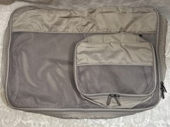 Packing Cubes Bags Zipper Travel Luggage Organizer Set 2 Gray
