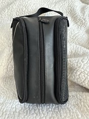 Swiss Gear Black Toiletry Cosmetic Hygiene Mesh Travel Bag Organizer