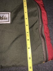 REI Coop Toiletry Bag Travel Case Camping Hiking Green Red Hanging Storage