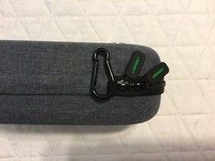 UGREEN Electronics Travel Organizer Hard Case, Double Layer Cord Organizer Bag