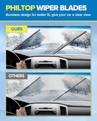 24&Prime; 17&Prime; Windshield Wiper Blades Replacement for 2010-2017 Equinox, Terrain