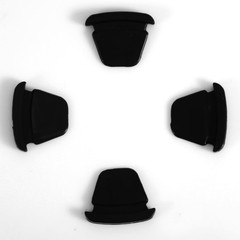 8pcs Cup Holder Insert Rubber for Chevy Silverado 2000 to 2006 Year, M, black