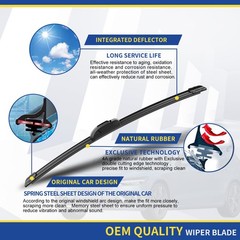 3 Wipers Replacement for 2014-2020 2021 2022 2023 Nissan Rogue 2013-2019 2020 20
