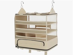 VOYAJ Hanging Suitcase Organizer Travel Carry on Closet Suitcase, Wrinkle Free