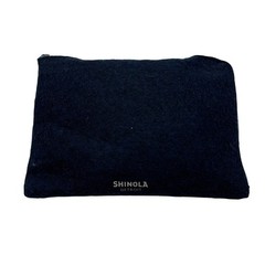 Shinola Amenity Kit Unisex OS Blue Travel Pouch Felt Airline Accessory Set