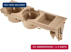 51168217953 New Double Hole Car Styling Front Center Console Storage Box Coin +