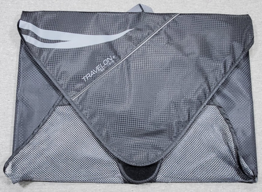 Travelon Pack It Garment Folder 19×14 Black folding guide & 17×11.5 stiffener
