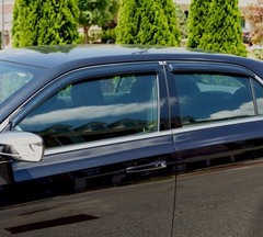 AVS 94267 Original Ventvisor Side Window Deflector Dark Smoke, 4-Piece Set