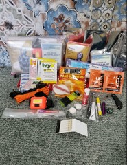 Travel Emergency Kit. The Tiny Everything Pouch