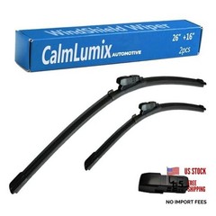 26&Prime;+16&Prime; Windshield Wiper Blades Replacement for 2025-2024 Chevy Trax, Buick