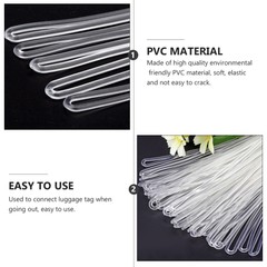 100 Pcs Luggage Luggage Straps Identification Set Strap