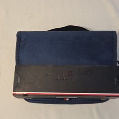 Tommy Hilfiger Hanging Travel Kit Trifold Organizer w/ Detachable Zippered Pouch