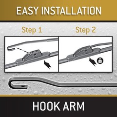 Trico Premium Beam Wiper Blades Driver Passenger Side All Weather Visibility