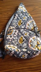 Vera Bradley Floral Sling Backpack New Without Tags