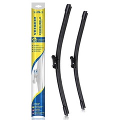24&Prime; & 19&Prime; Windshield Wiper Blades for Volkswagen Passat, Jetta, Eos – 2 Pack