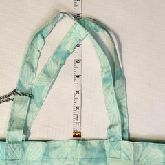 Disney Aulani Duffy And Friends Packable Tote Bag Reuseable Aqua Hawaii Resort