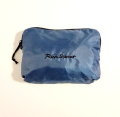 Rick Steves Navy Blue Hideaway Packable Tote Bag Folding Travel Tote Carry-On