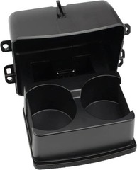 Center Console Cup Holder for Rear Passengers GB5Z7813562BA, Platinum,Black