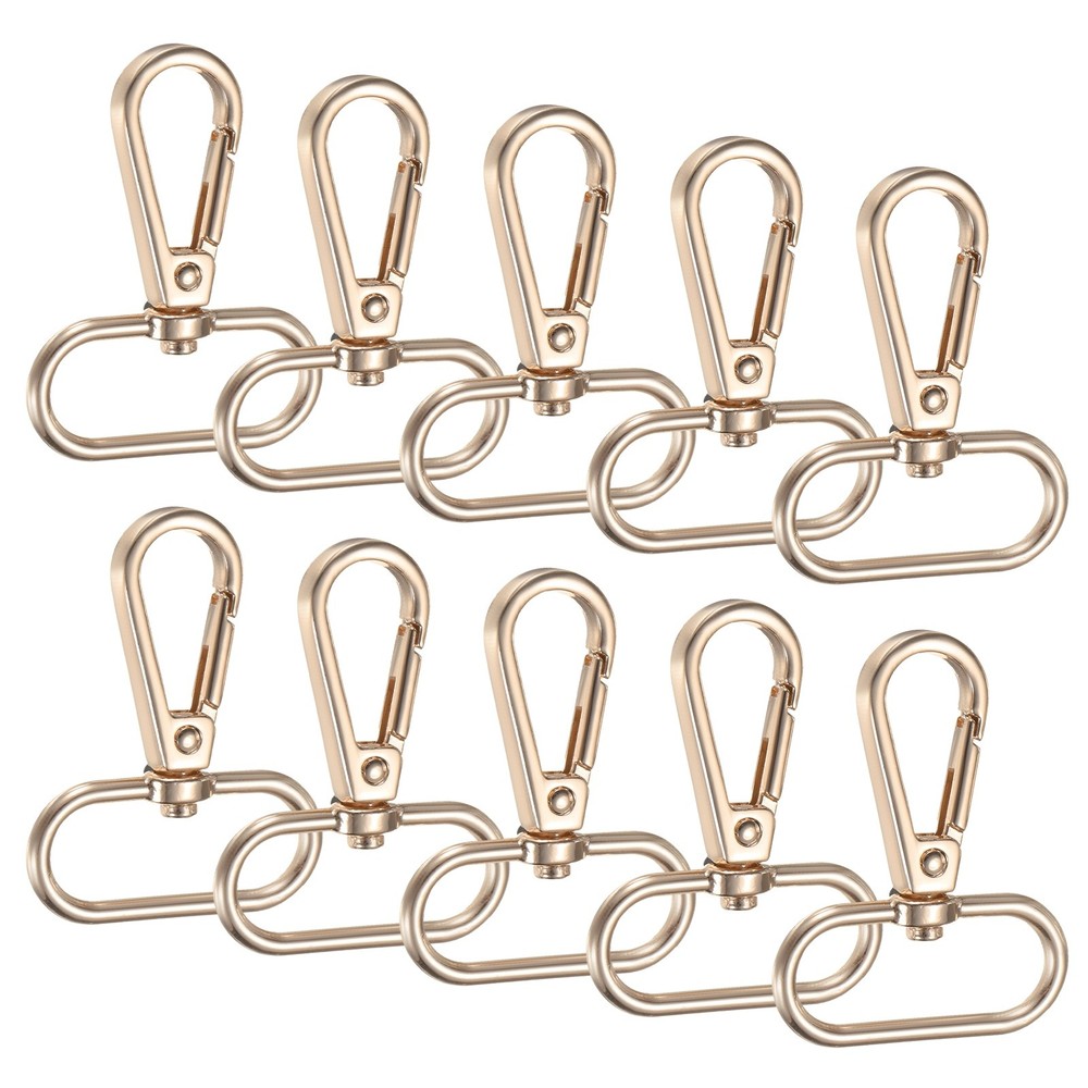 For Lobster Claw Clasps [10pcs] – Snap Joint Hooks – [Gold 2 x 1.6 inches]