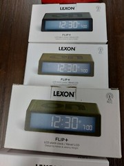 Lexon Flip Plus LCD Alarm Clock