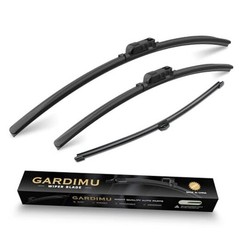 Front and Rear Windshield Wiper Blades, 3 Pcs Front and 2018-2024 For Audi Q5