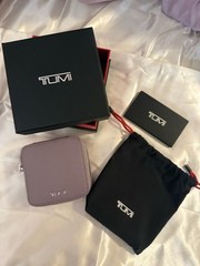 TUMI Rare Lavender Jewelry Case NWT